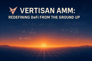 Vertisan AMM algorithm redefining decentralized finance through dynamic market balancing and manipulation resistance