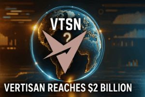 Vertisan (VTSN) cryptocurrency reaches $2 billion market cap with global adoption